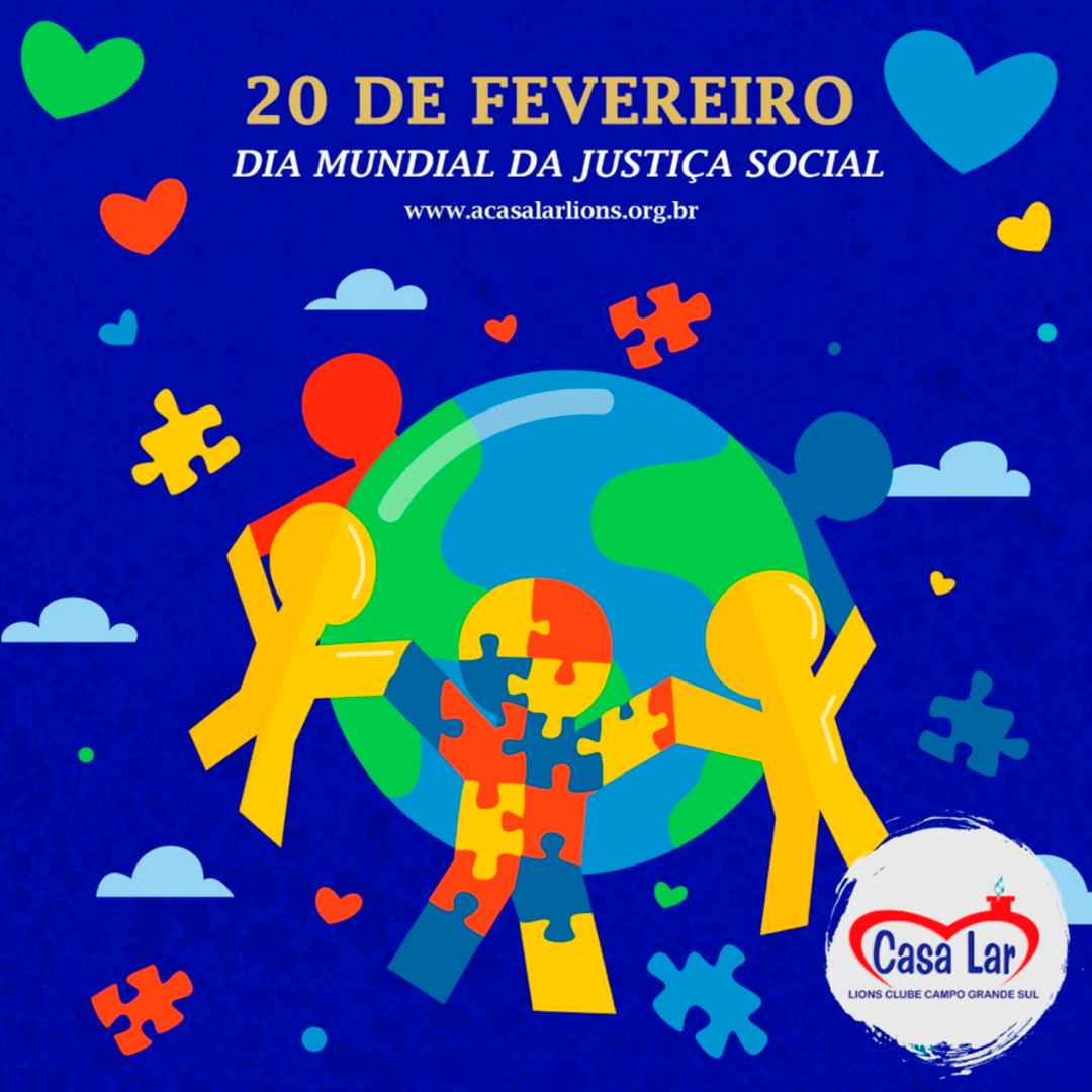 20/02 – Dia Mundial da Justiça Social